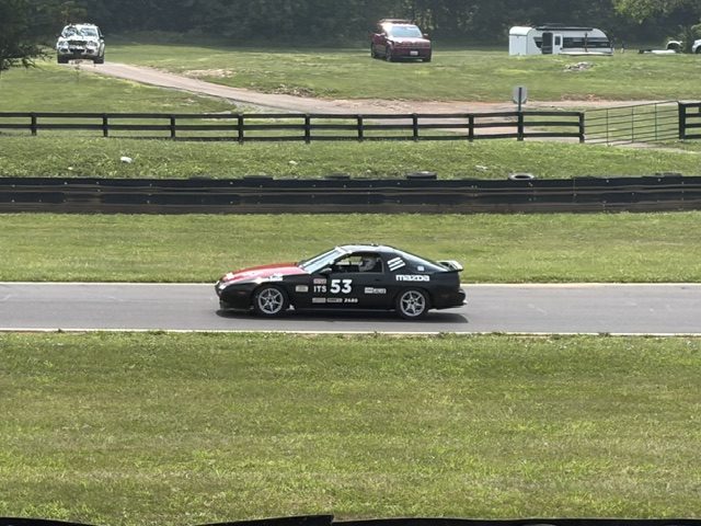 Tannon Hibshman on track at Summit Point